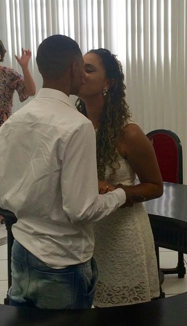 Meu casamento no civil 😍 - 3