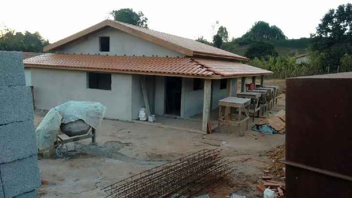 Minha casinha ta ficando pronta - 1