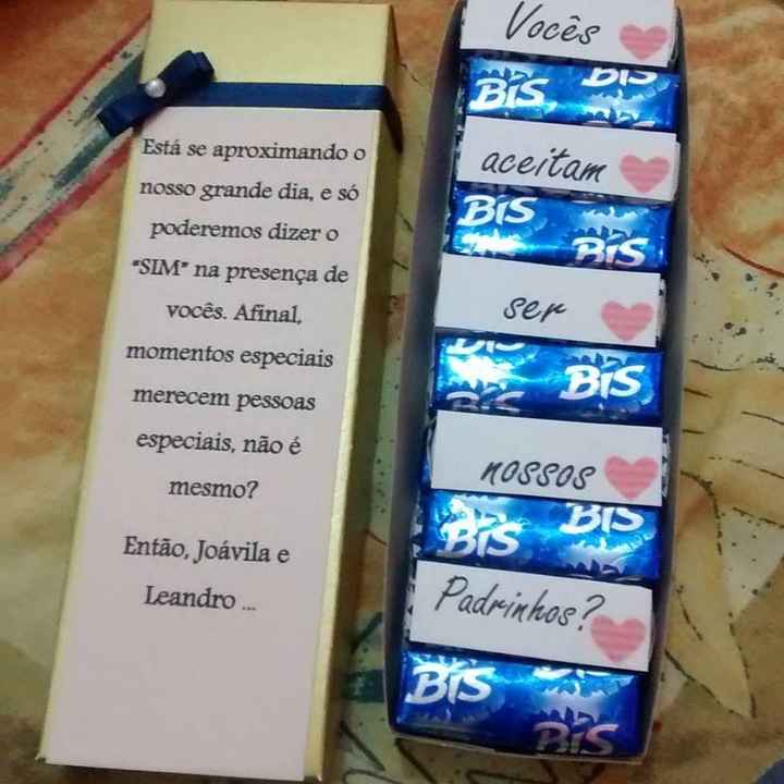 convite dos padrinhos 