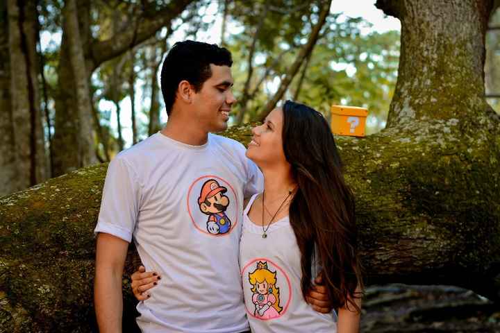 Mario e Peach 