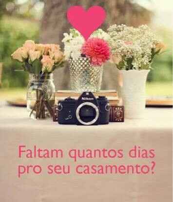 Faltam 160 dias para o meu casamento - 1