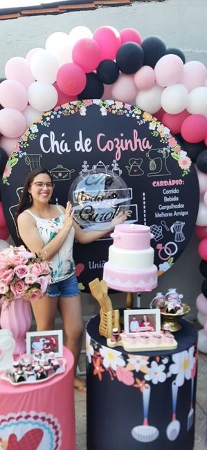 Chá de cozinha e Lingerie