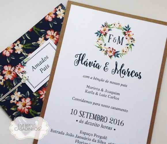 1 - Convite flores