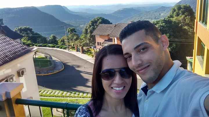 Vista da área do hotel 