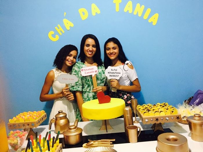Amiga Naty e cunhada Lene
