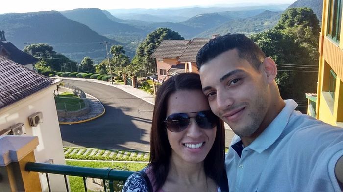 Vista da área do hotel 