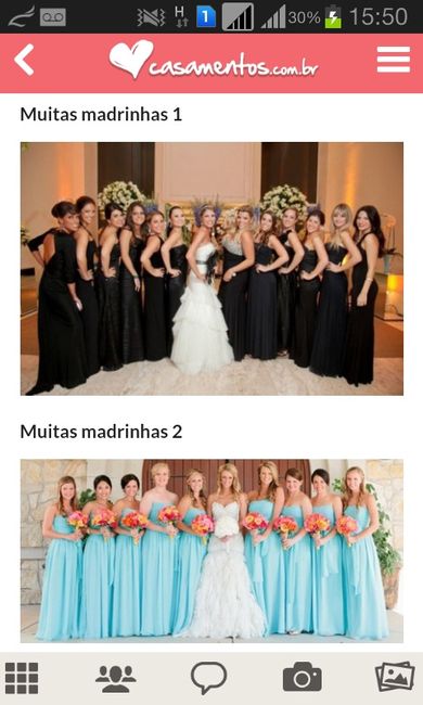 Madrinhas de preto? - 1