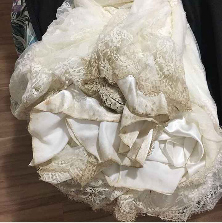 Onde lavar o vestido de noiva? - 1
