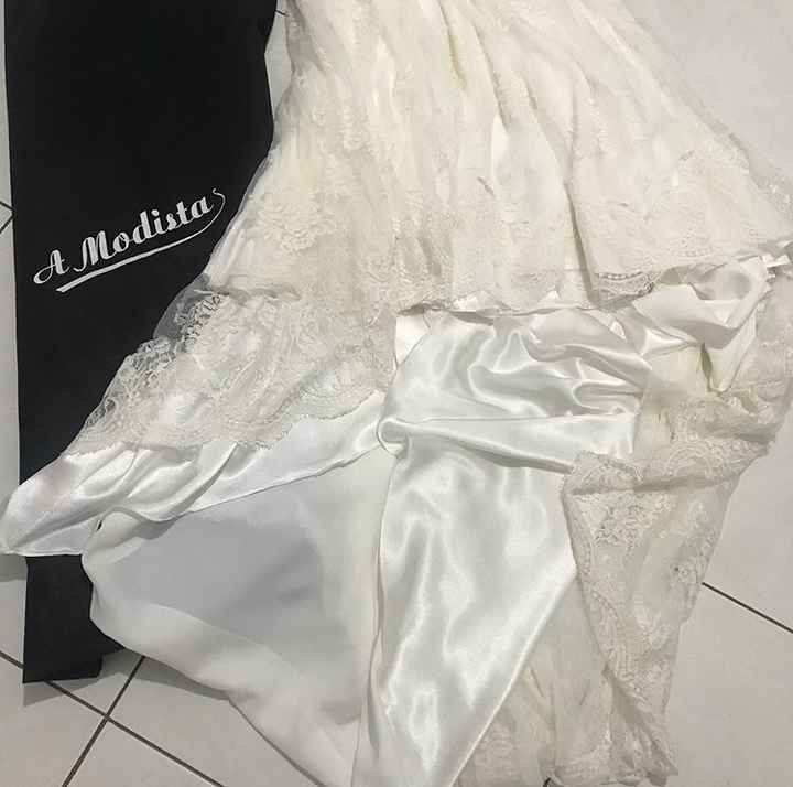 Onde lavar o vestido de noiva? - 2