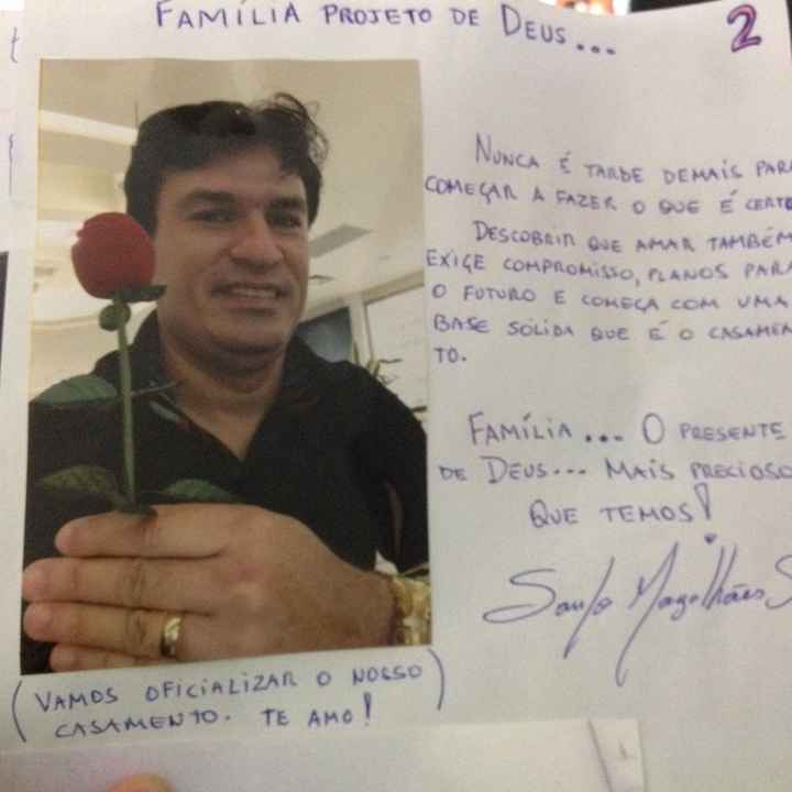 Pedidos casamento 