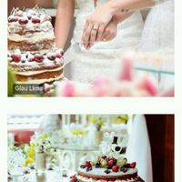 Bolo de casamento. - 2