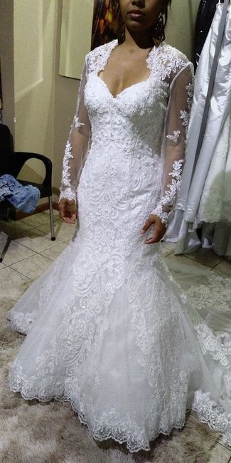 1° Prova do vestido - 2