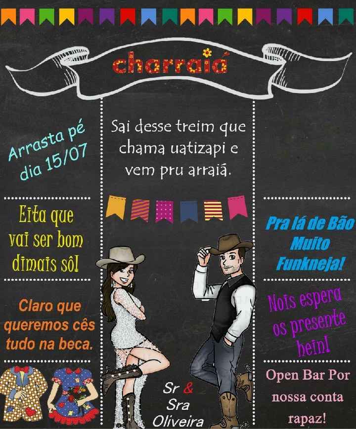 Convite chá - 1