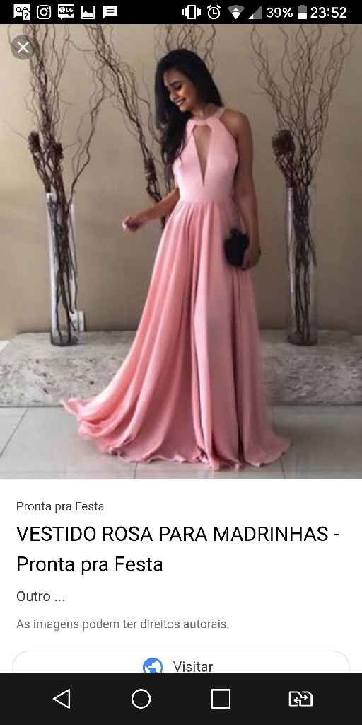 Cor do vestido mãe - 1