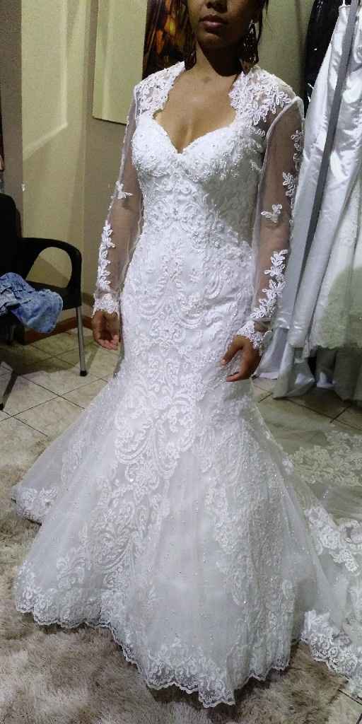 1° Prova do vestido - 2