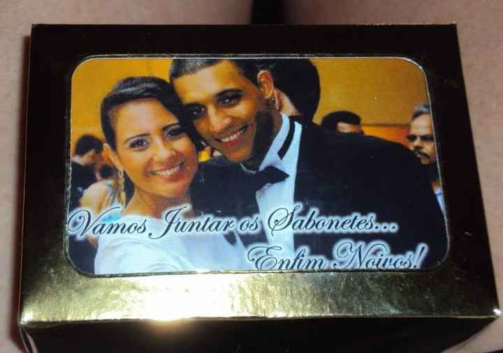 Lembrancinha do meu noivado