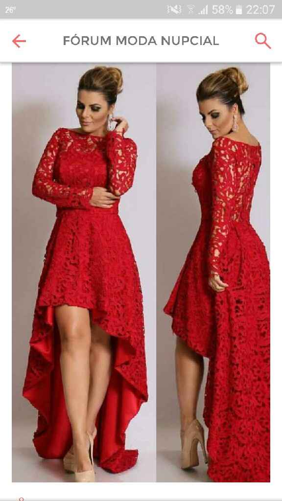 Vestido vermelho - 2