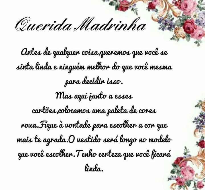 Vestidos das madrinhas - 1