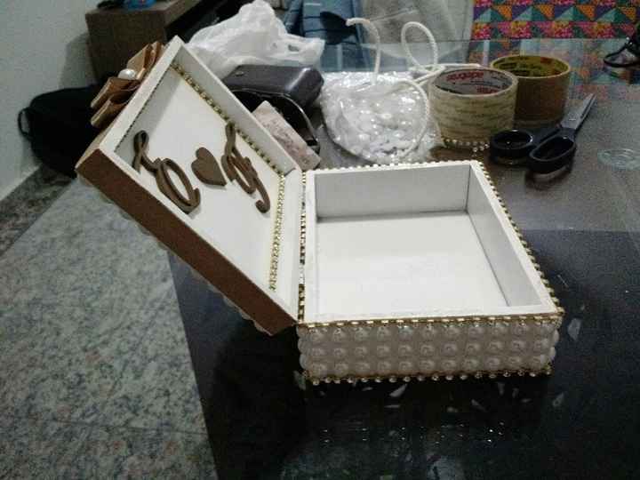 Porta aliança em mdf  -diy - 2