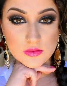  Preciso de inspiração de make com batom rosa - 4