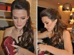  Penteado preso. - 1