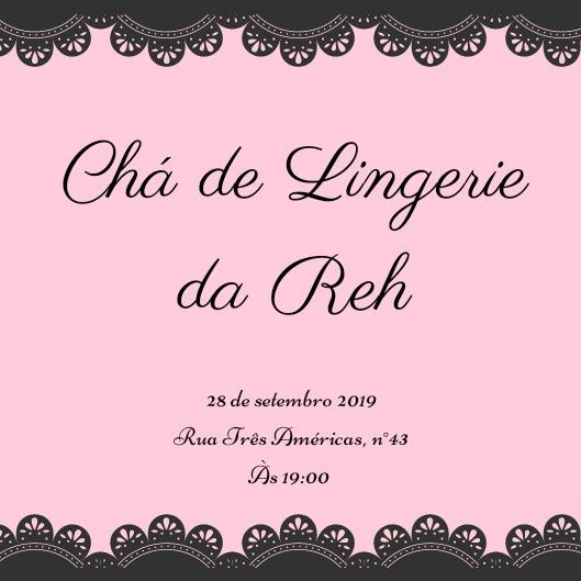 Chá de Lingerie - 3