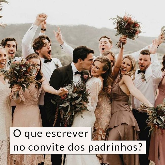 Ideias pra convite dos padrinhos 💖💓💍 1