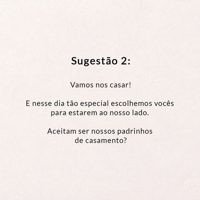 Ideias pra convite dos padrinhos 💖💓💍 3