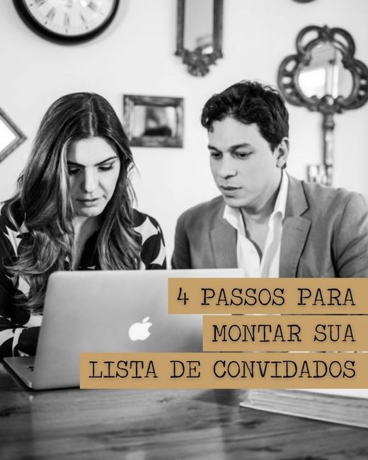 Vai montar a lista de convidados? Então agora que começa a luta .... Vai aqui algumas dicas maravigold! 1