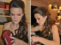  Penteado preso. - 1