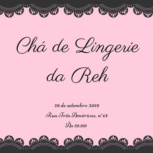 Chá de Lingerie - 3