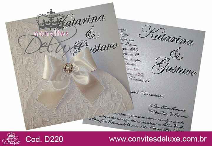 Convites e monogramas - 6