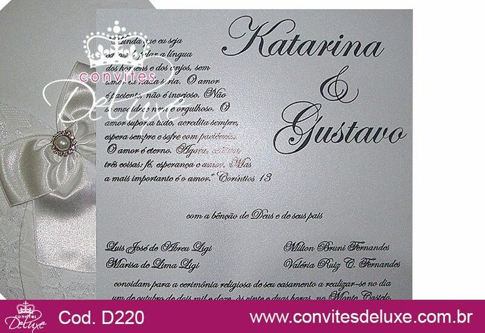 Convites e monogramas - 5