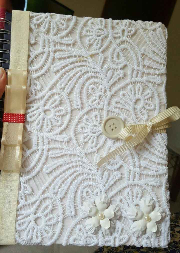Minha agenda da noiva diy - 1
