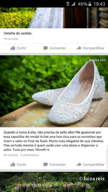 Meu noivo é da minha altura não posso usar salto? - 1