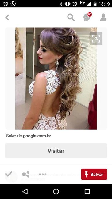 Penteado de Noiva - 1