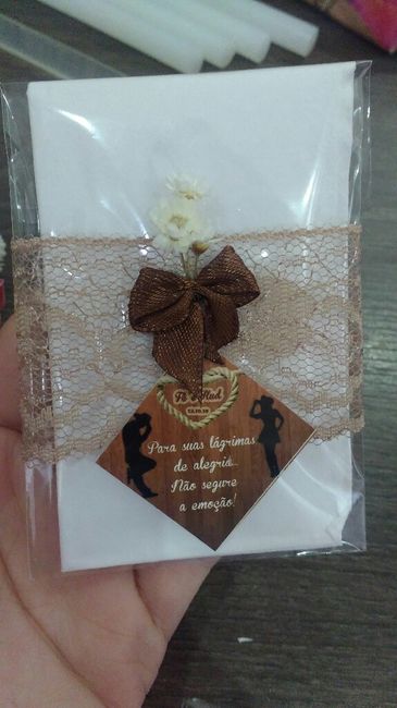 Alguns detalhes do grande dia... eu que fiz 😍 - 5
