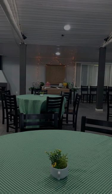 Nosso chá bar 🤍 2