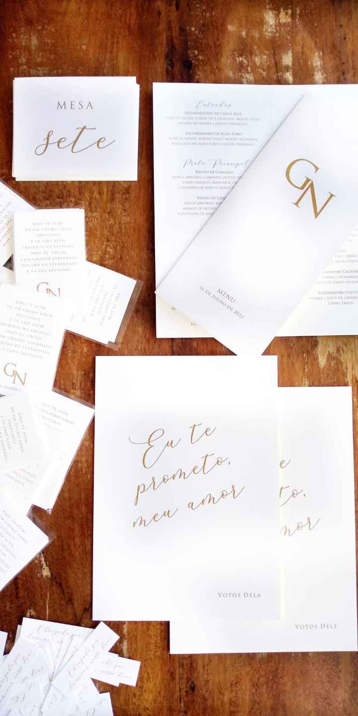 Nossa papelaria pronta! #vemver - 1