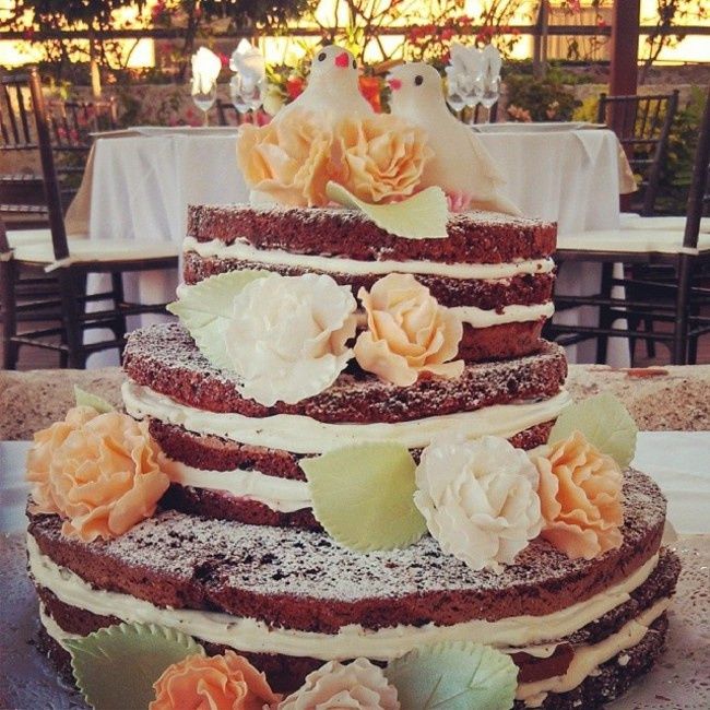 Naked cake