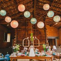 Decoração de balançar o coração