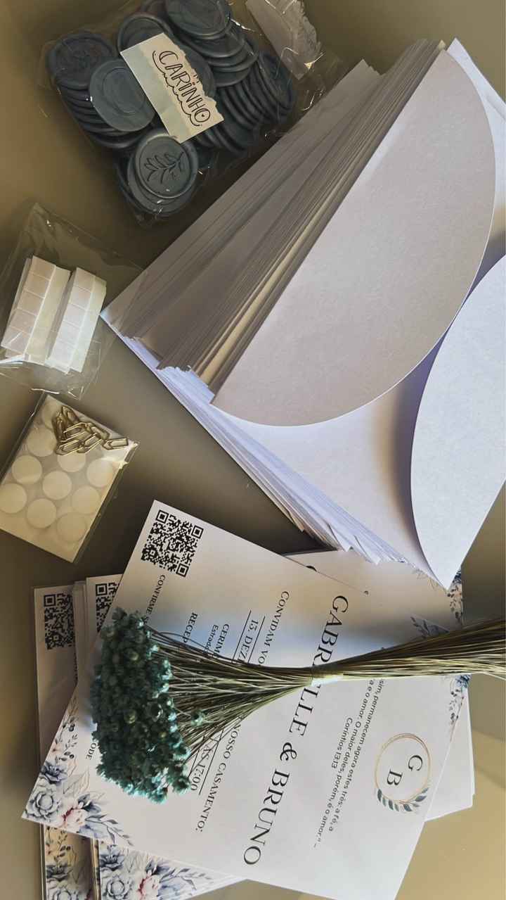 Convites de casamento e lágrimas de alegria - 1