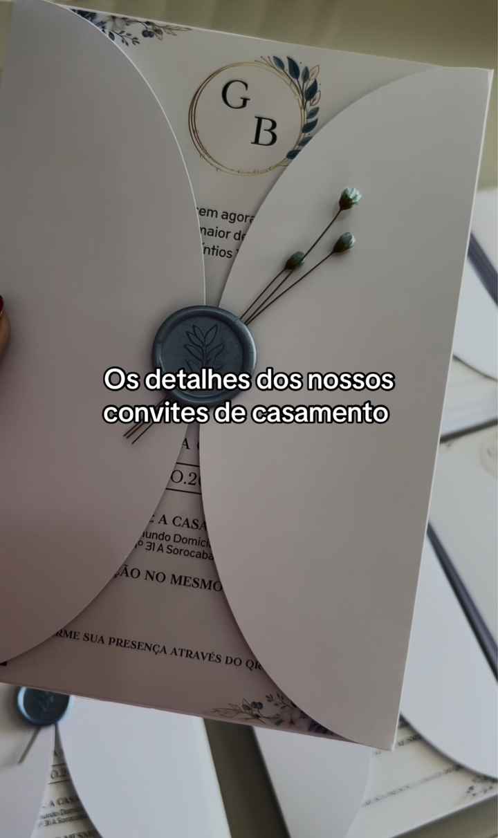 Convites de casamento e lágrimas de alegria - 2