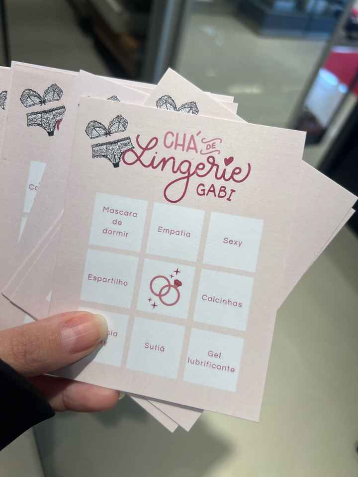 Ideias para brincadeiras no seu chá lingerie - 3
