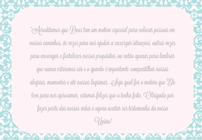 Agradecimento