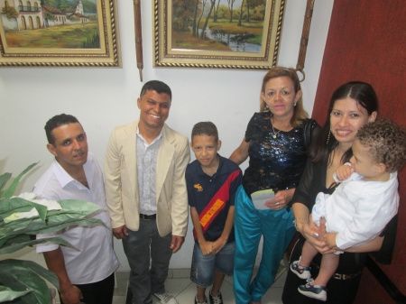 Família linda que Deus nos deu