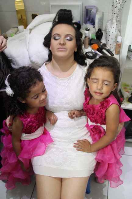 Meninas no momento Make