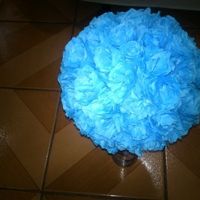 Arranjo cm flores de Crepom