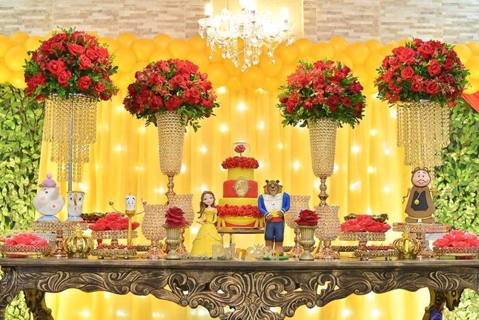 Casamento temático : a Bela e a Fera #inspiraçoes 7