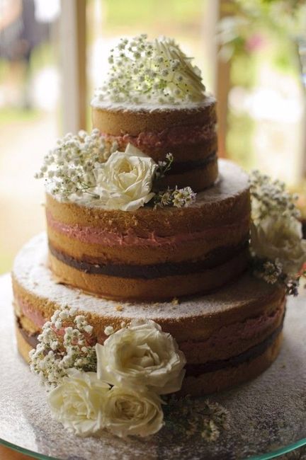 Bolos de casamento no estilo rústico..#inspirações 3